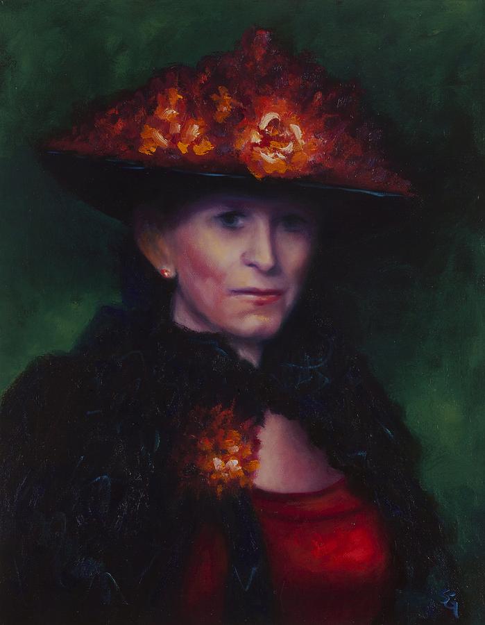 Portrait Painting - Formidable by Shannon Grissom