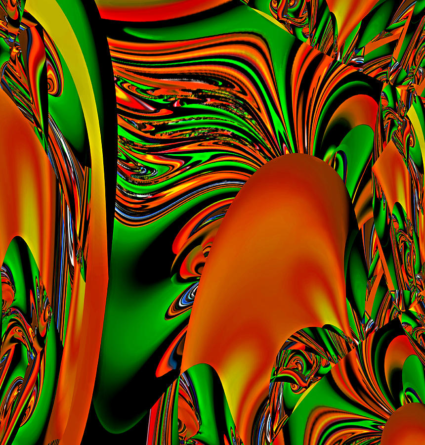 Forms 4 Digital Art by Alfred Kazaniwskyj Fine Art America