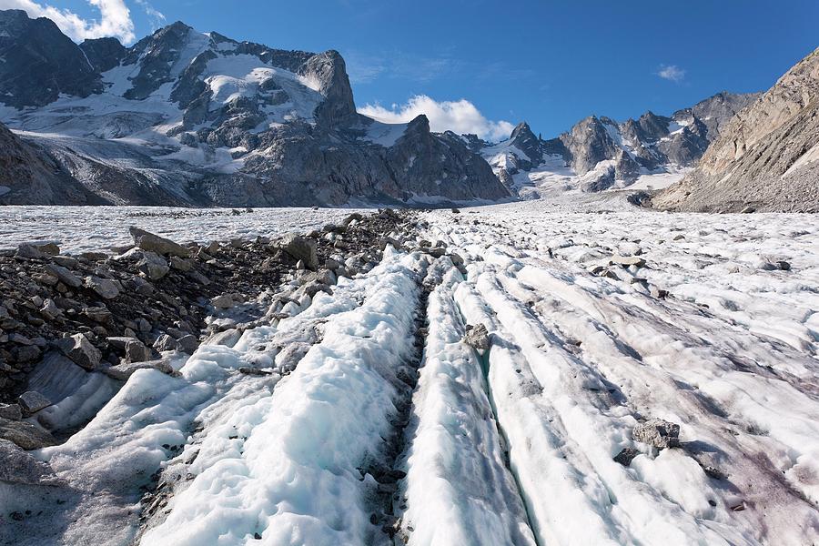 Forno Glacier Photograph by Dr Juerg Alean/science Photo Library