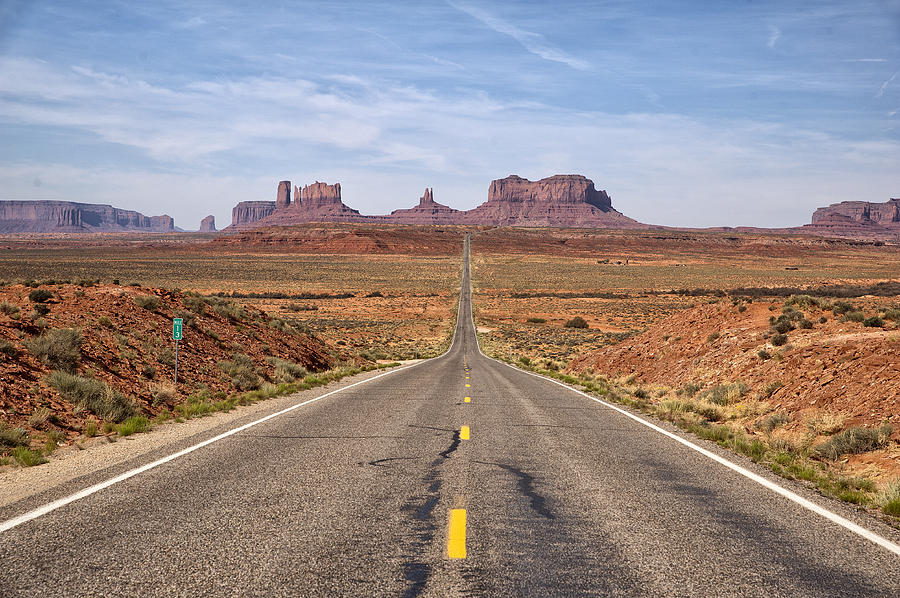 Forrest Gump Monument Valley View Photograph by Melany Sarafis