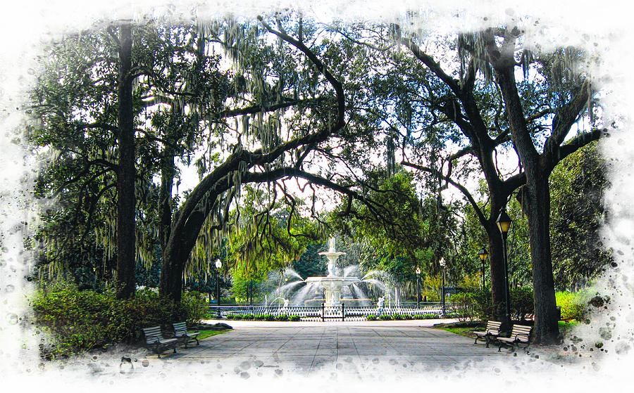 Forsyth Park in Savannah Photograph by Joe Duket
