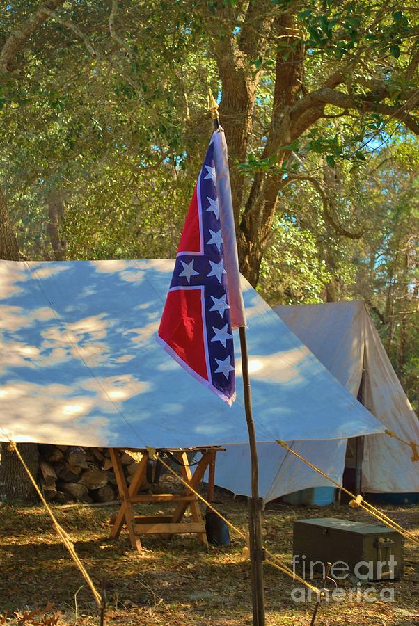 Confederate Encampment At Fort Anderson  Photograph by Jocelyn Stephenson
