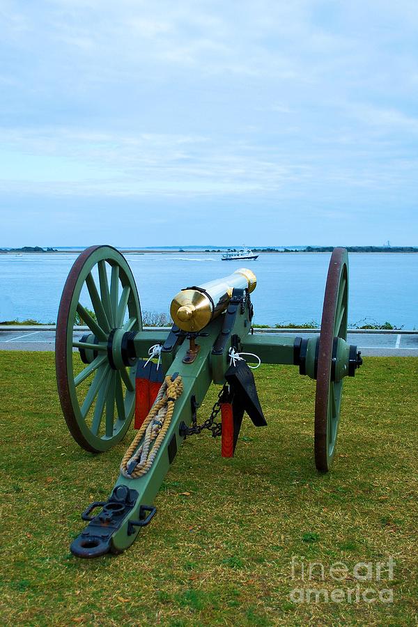 Fort Anderson Civil War Cannon Photograph by Bob Sample