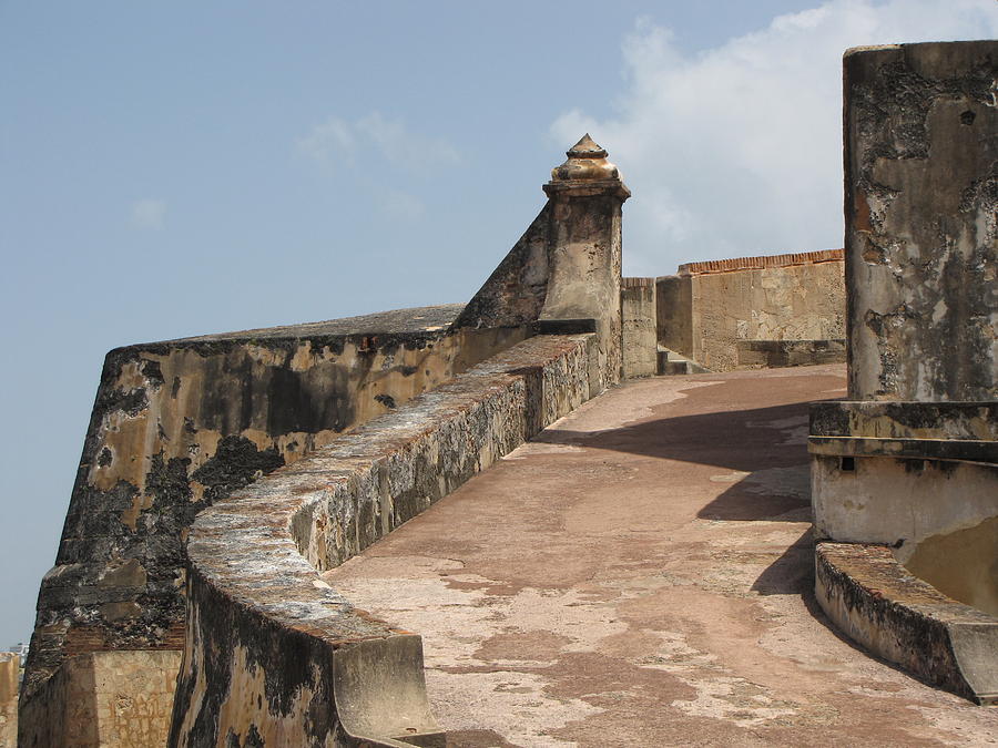 Fort At Old San Juan 1 Photograph By Larry Enger 