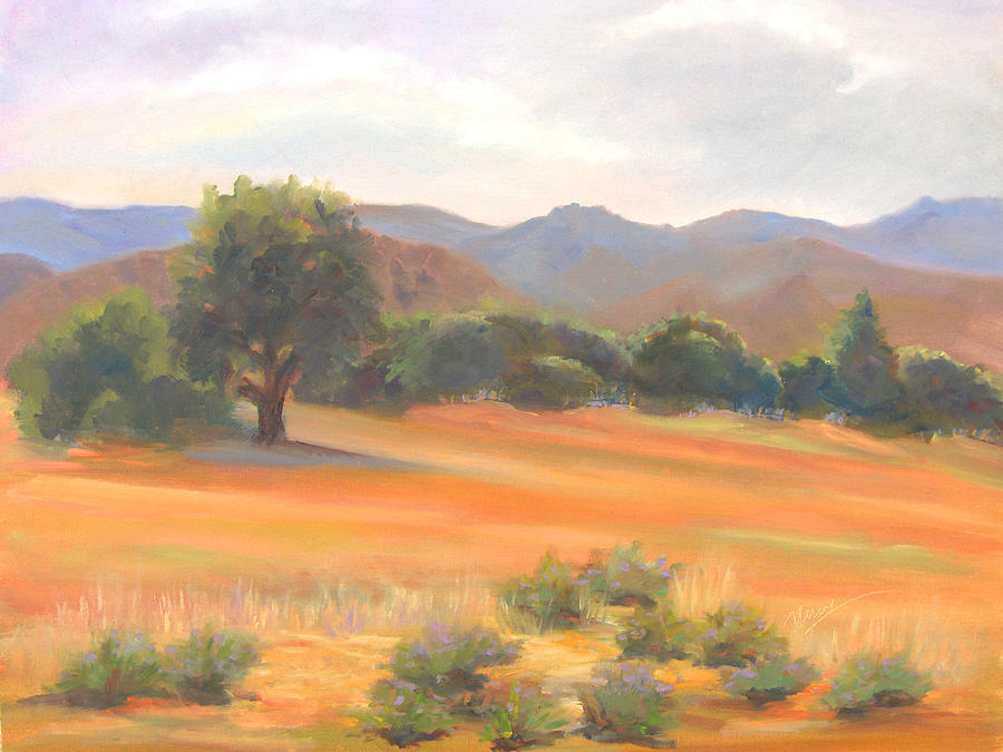 Fort Collins Foothills Painting by Marcy Silverstein - Fine Art America