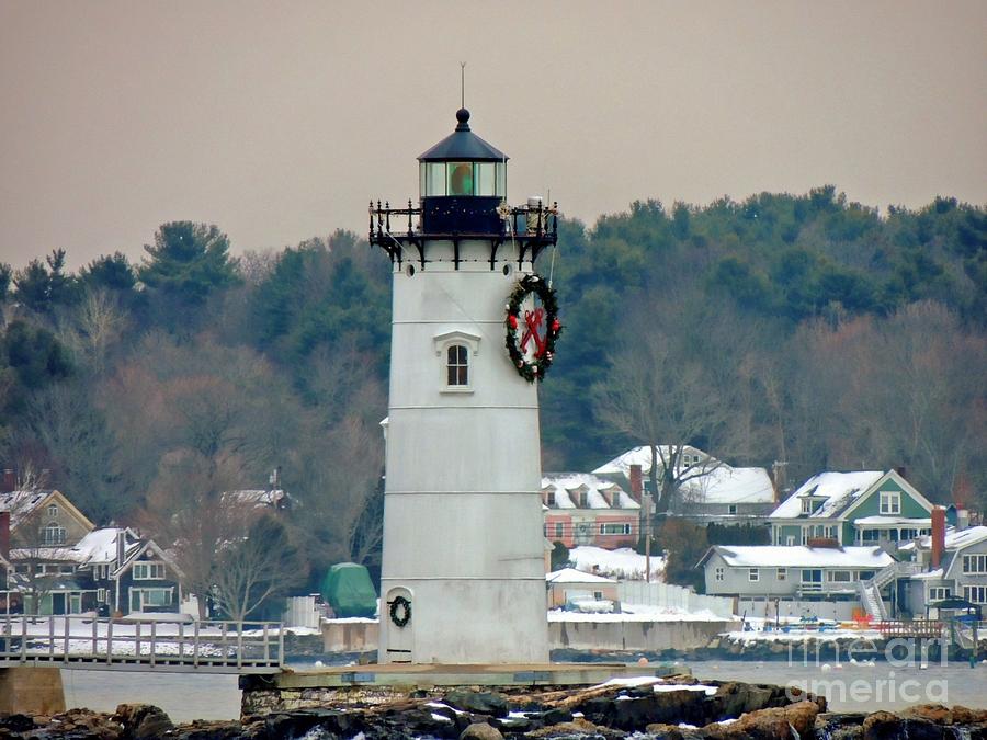 Fort Constitution Lighthouse Photograph by Marcia Lee Jones