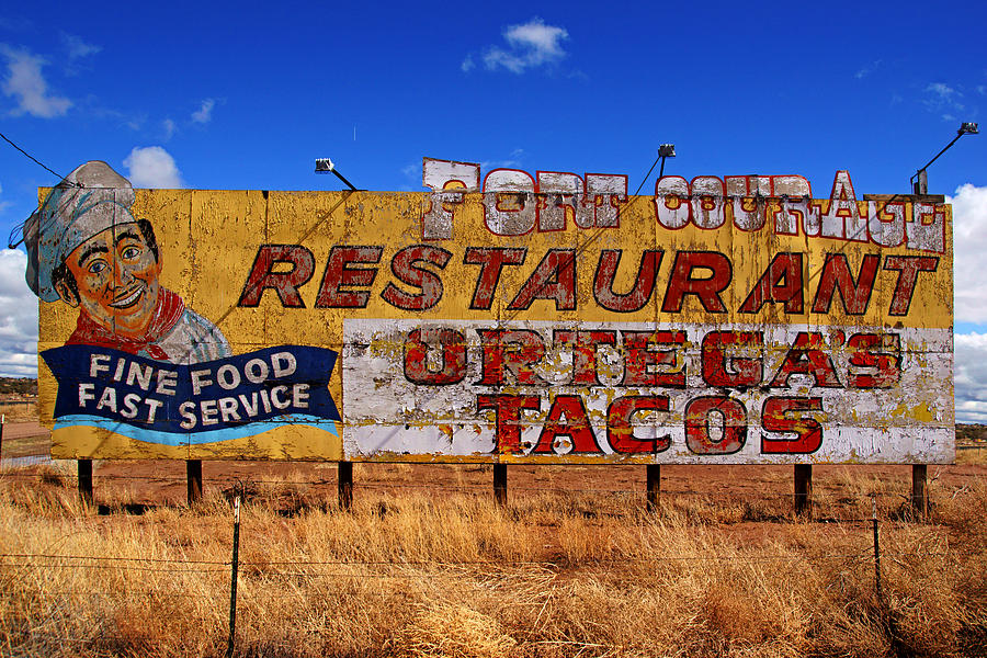 Fort Courage Billboard No.2 Photograph by Daniel Woodrum