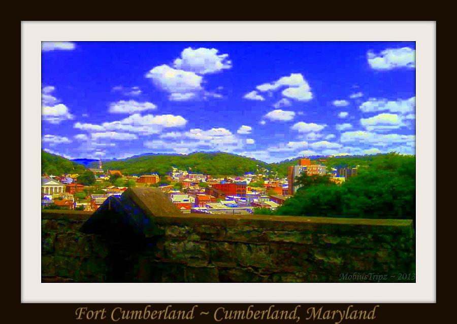 Fort Cumberland Cumberland Maryland Digital Art by John Swygert - Fine ...