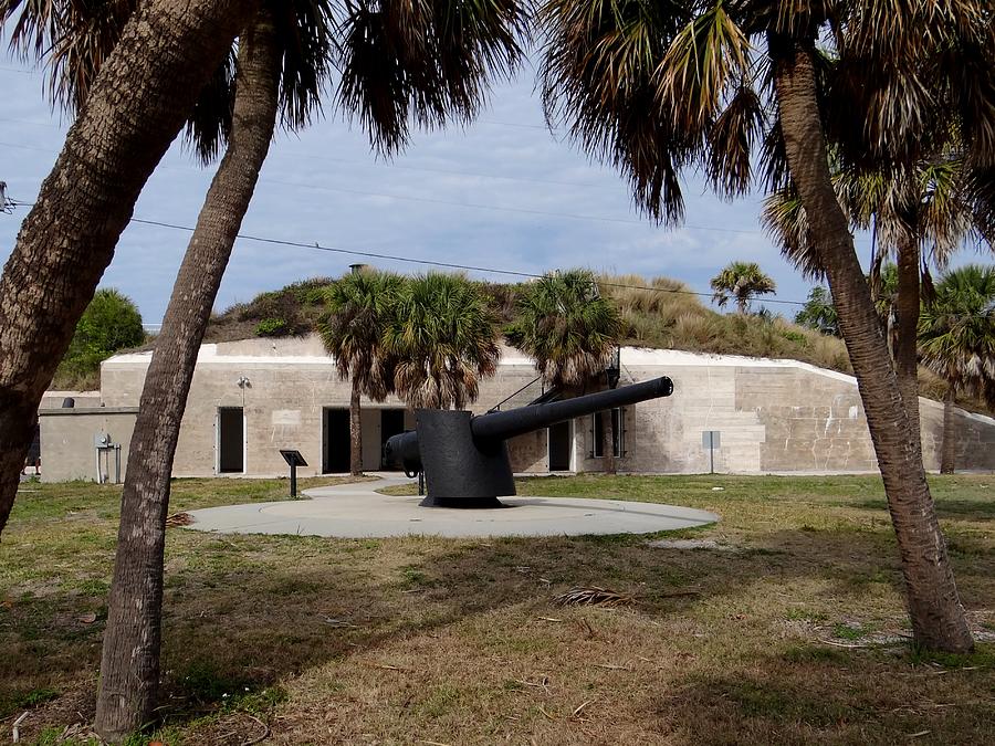 Fort De Soto Cannon Photograph by Keith Stokes