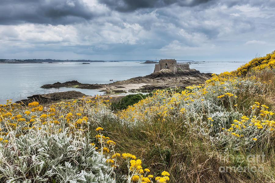 Fort du Petit Be St Malo Photograph by Ann Garrett