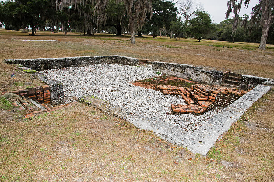 Fort Frederica National Monument House Photograph by Millard H. Sharp