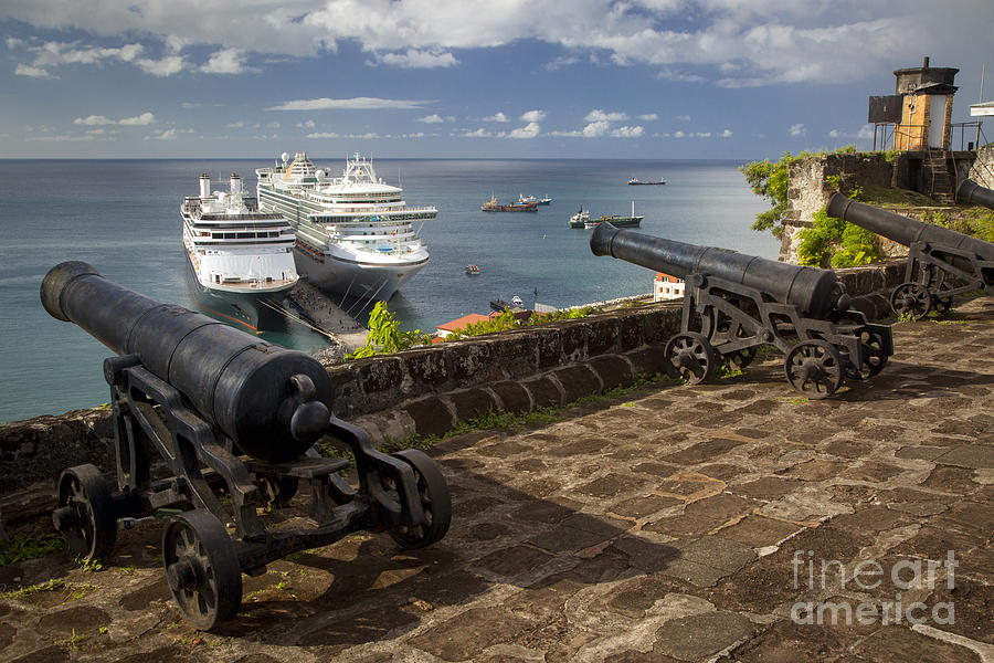 Fort Georges - Grenada Photograph by Brian Jannsen