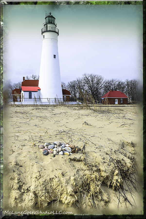 Landscape Photograph - Fort Gratiot Light House by LeeAnn McLaneGoetz McLaneGoetzStudioLLCcom