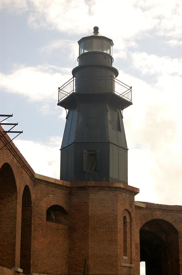 Fort Jefferson Lighthouse Photograph by Christopher James