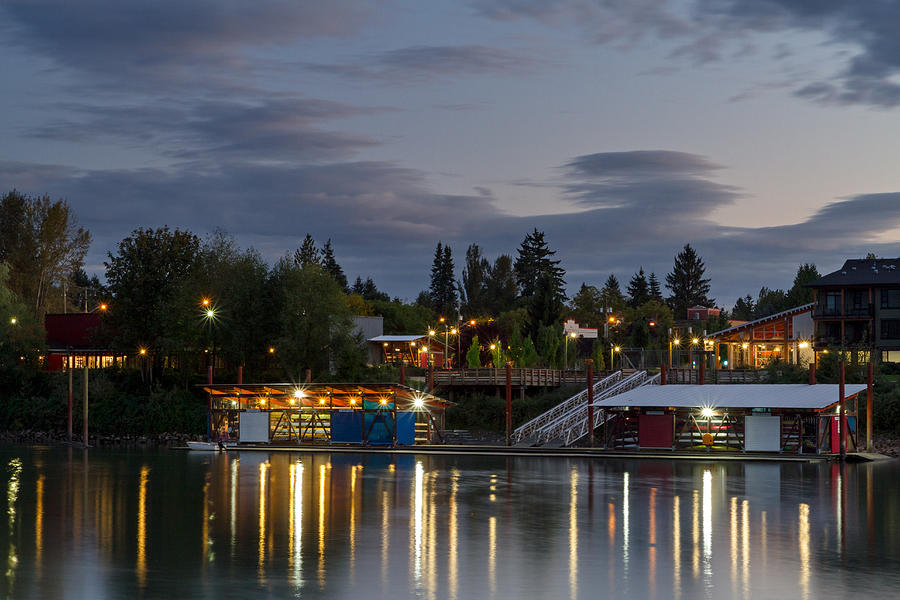 Fort Langley Rowing Club Photograph by Michael Russell