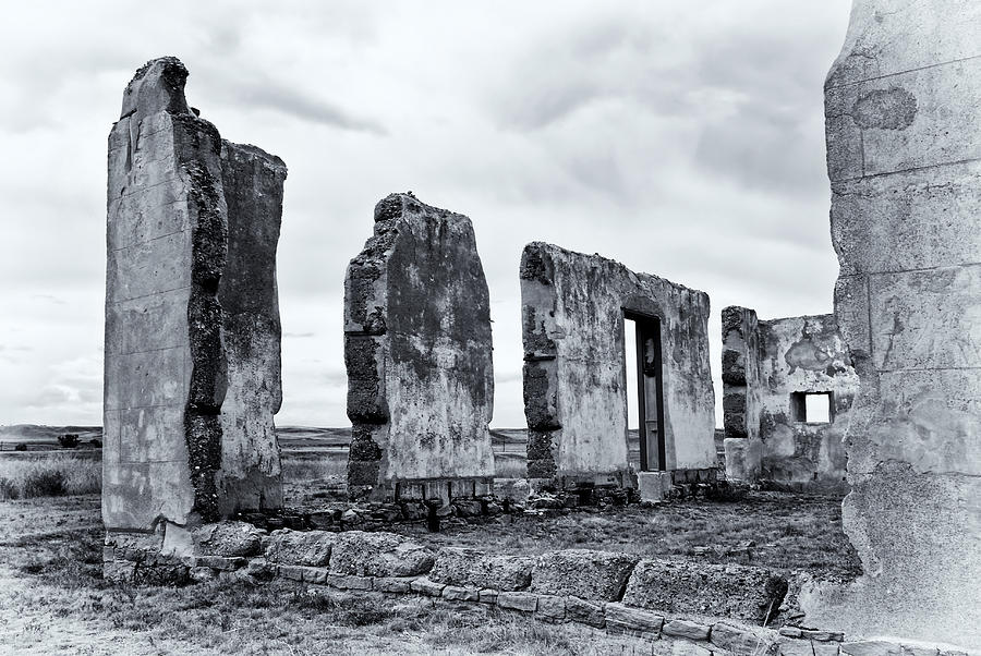 Fort Laramie Decay Photograph by Ghostwinds Photography