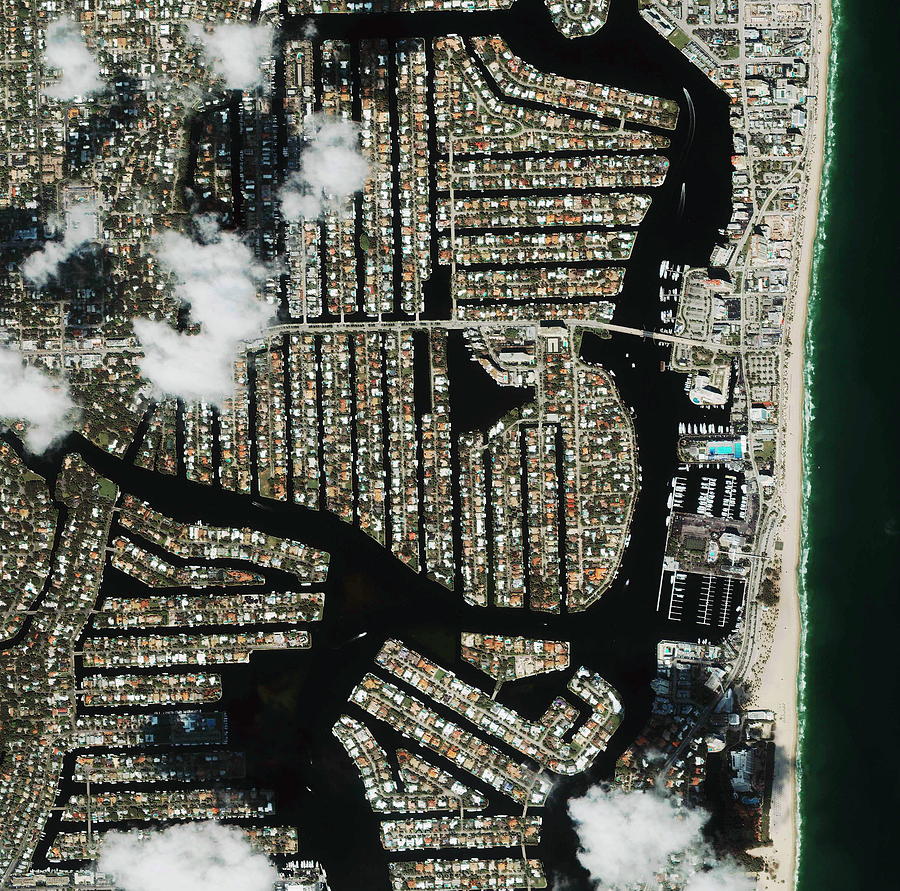 Fort Lauderdale Photograph by Geoeye/science Photo Library