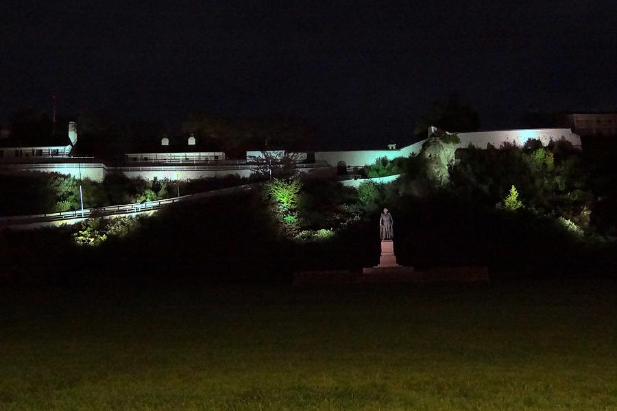 Fort Mackinac at Night Photograph by Keith Stokes