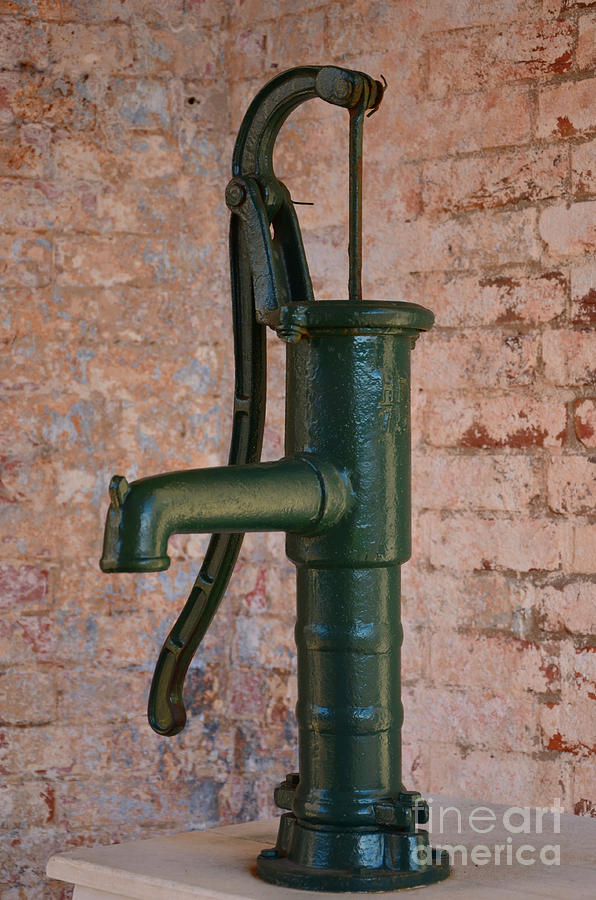 Fort Macon Water Pump Photograph by Bob Sample