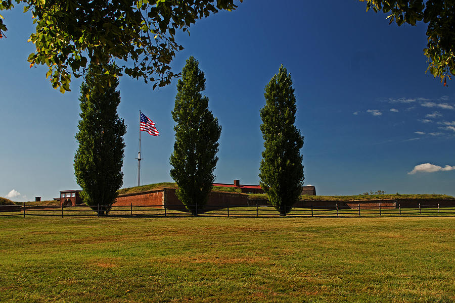 Fort McHenry Exterior Photograph by Bill Swartwout