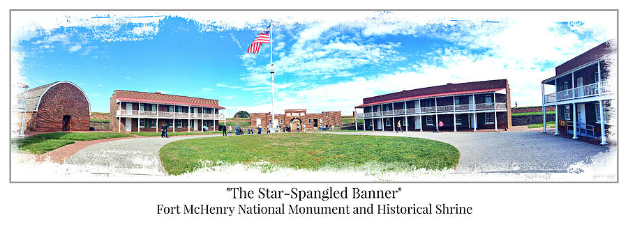 Baltimore Photograph - Fort McHenry Panorama by Stephen Stookey