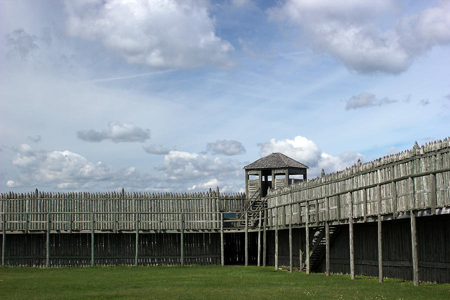 Fort Michilimackinac Guard Tower 2 Photograph by Mary Bedy