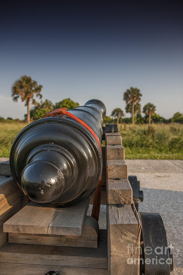 Fort Moultrie Cannon Photograph by Dale Powell