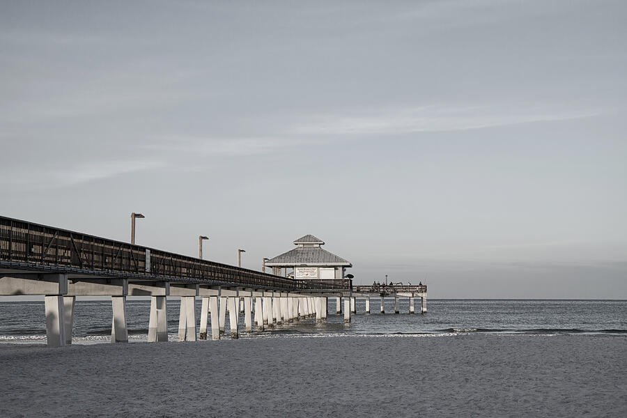 The Pier That Was Photograph by Kim Hojnacki