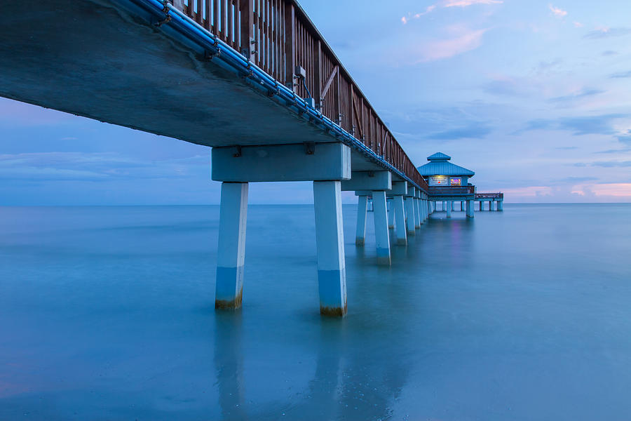Fort Myers Beach Pier Photograph by Doug McPherson