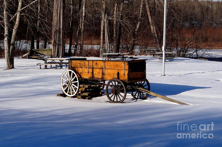 Fort Normandeau Wagon Photograph