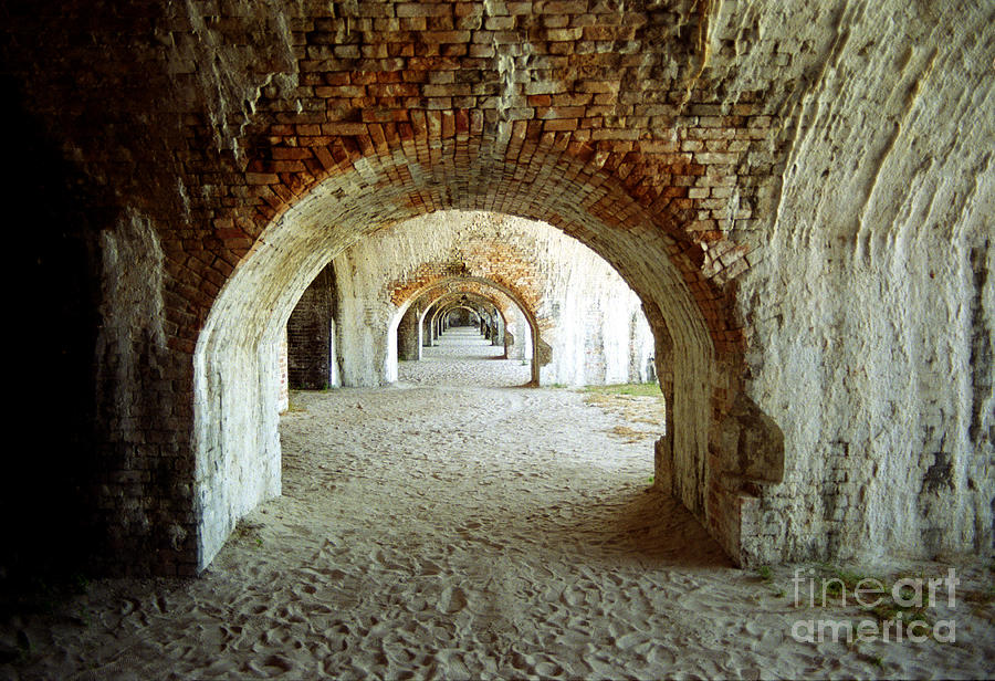 Fort Pickens Arches Photograph by Tom Brickhouse