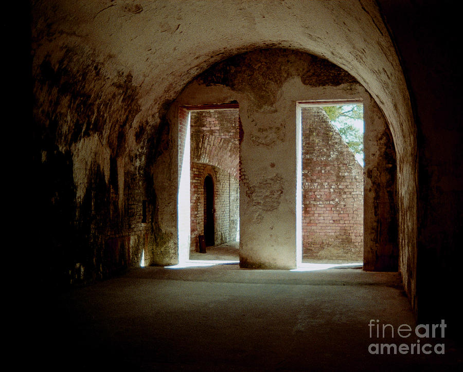 Fort Pickens Doorways Photograph by Tom Brickhouse