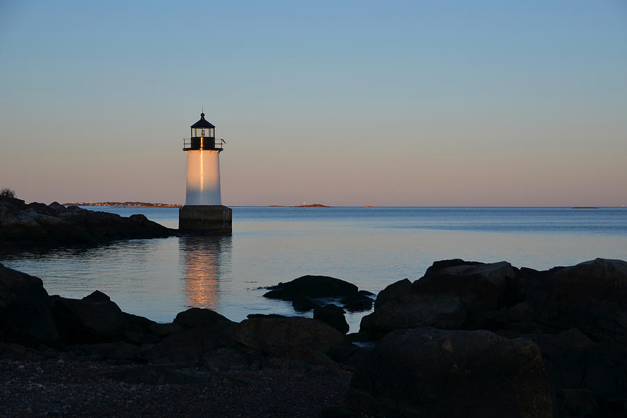 Fort Pickering Lighthouse Winter Island Salem MA Photograph by Toby McGuire
