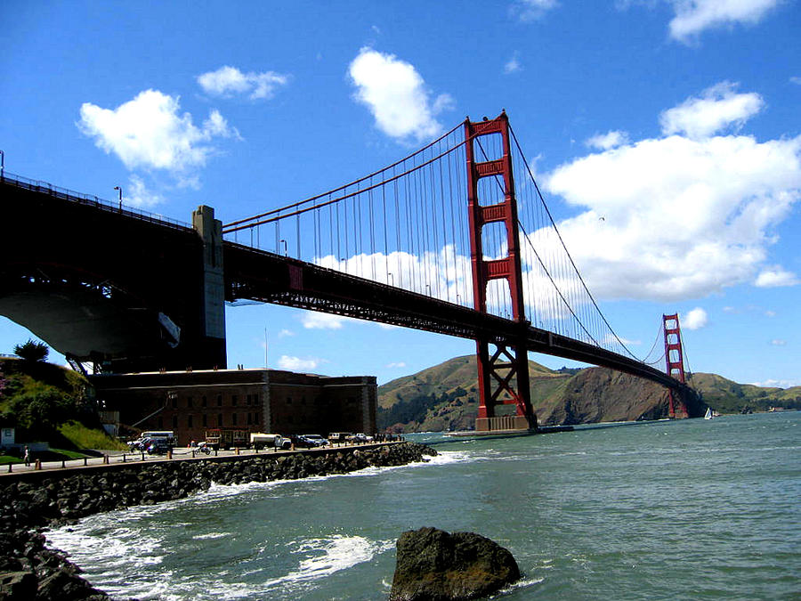 Fort Point And The Golden Gate San Francisco Photograph by Jay Milo