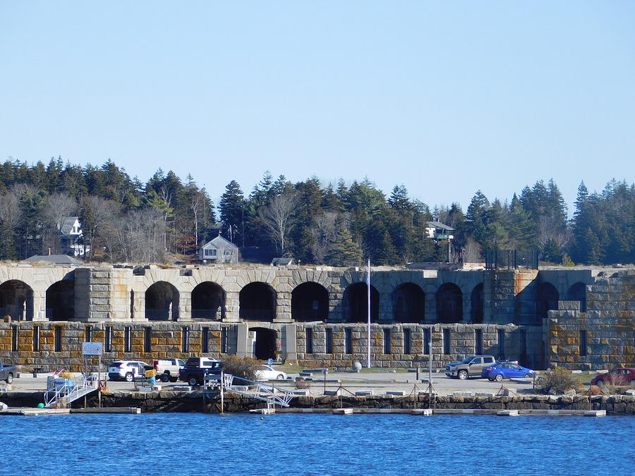 Fort Popham in Maine Photograph by Catherine Gagne