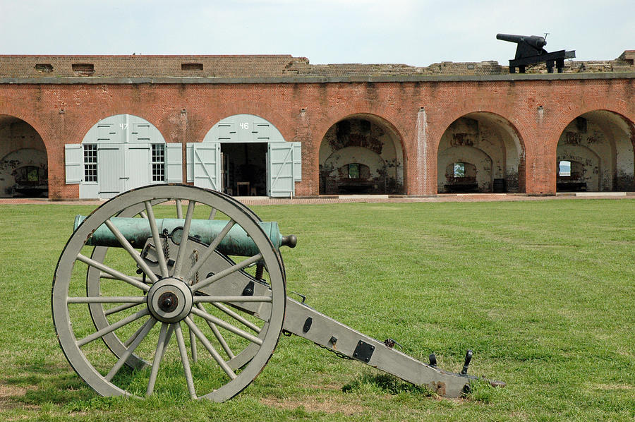Fort Pulaski Cannon and Gun Photograph by Bruce Gourley
