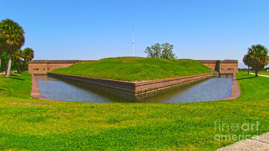 Fort Pulaski Moat System Photograph by D Wallace