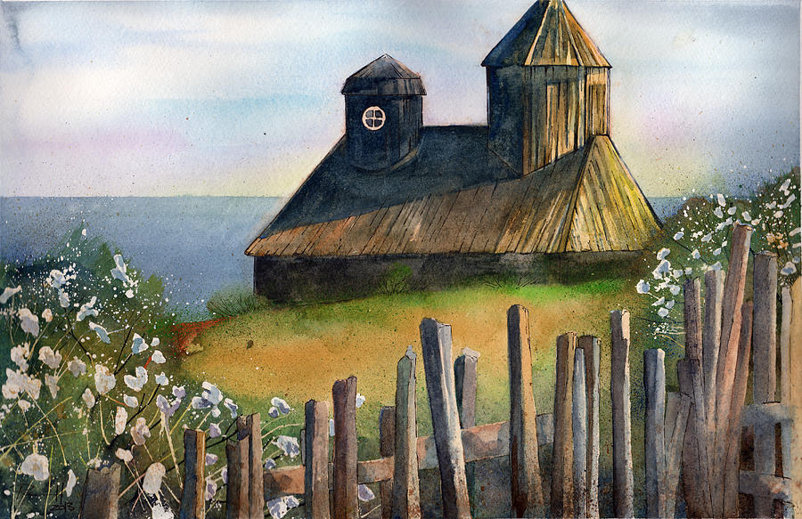 Fort Ross Painting by Sean Parnell