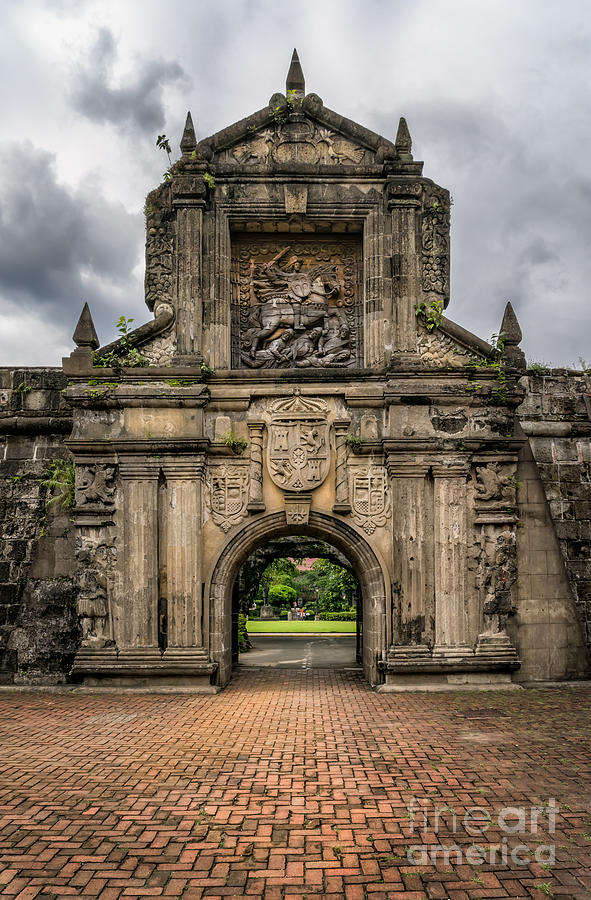 Fort Santiago Photograph by Adrian Evans