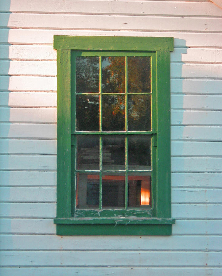 Fort Worden Window Photograph by Laurie Stewart