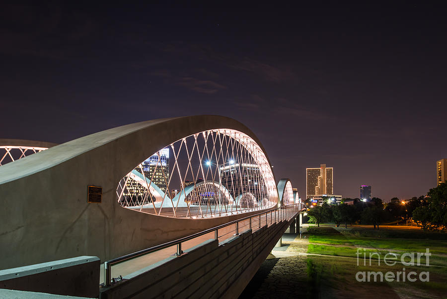 Fort Worth Bridge Photograph by Bee Creek Photography - Tod and Cynthia