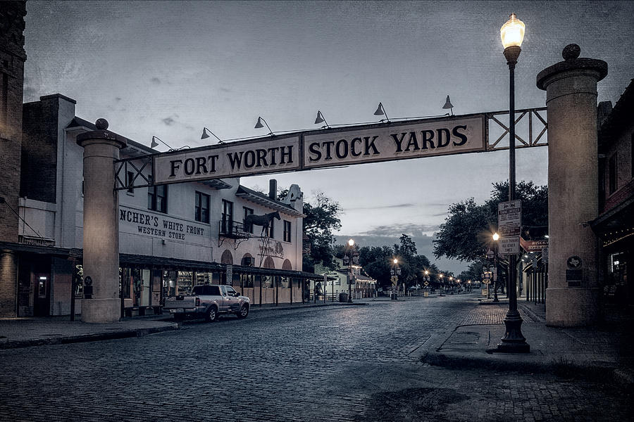 Fort Worth Stockyards II Photograph by Joan Carroll