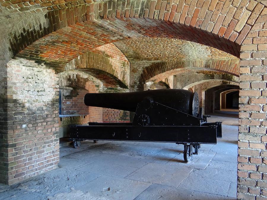 Fort Zachary Taylor Columbiad Photograph by Keith Stokes