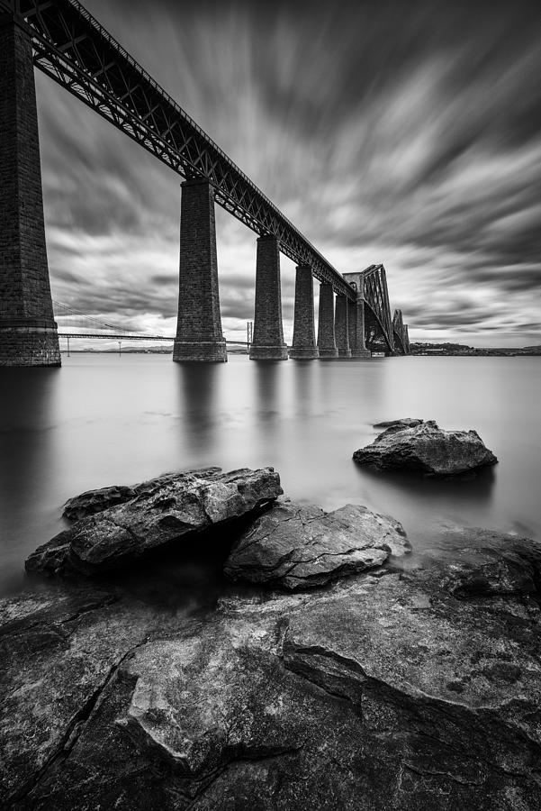 Forth Bridge Photograph - Forth Bridge by Dave Bowman Forth Bridge Photograph - Forth Bridge by Dave Bowman