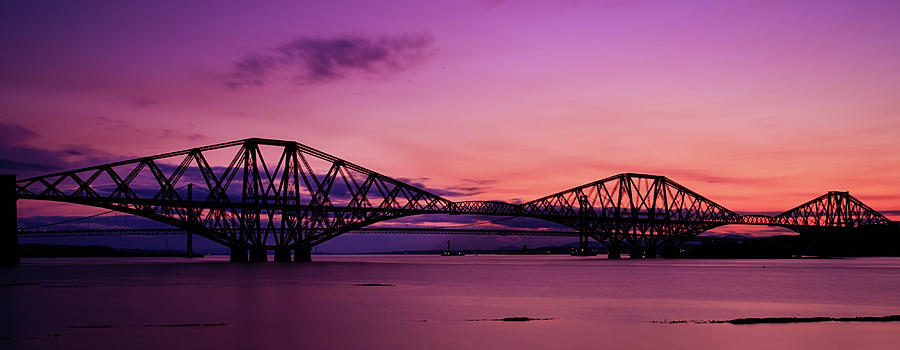 Forth Rail Bridge From South Photograph by Howard Ashton-jones