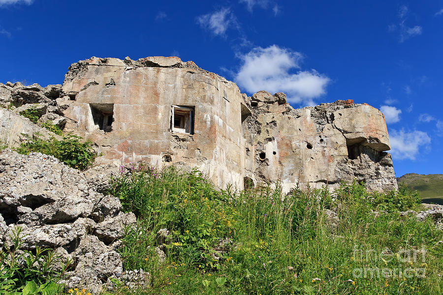 Fortification ruins Photograph by Antonio Scarpi