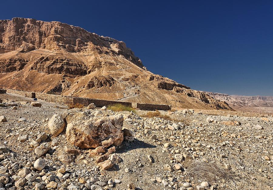 Fortress Of Masada Israel 3 Photograph by Mark Fuller