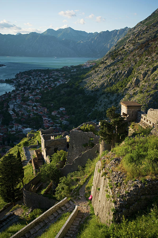 Fortress Of St. Ivan Wall Overlooking Photograph by Daniel Alexander / Design Pics