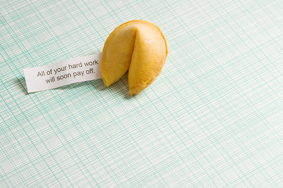 Fortune cookie Photograph by Image Source