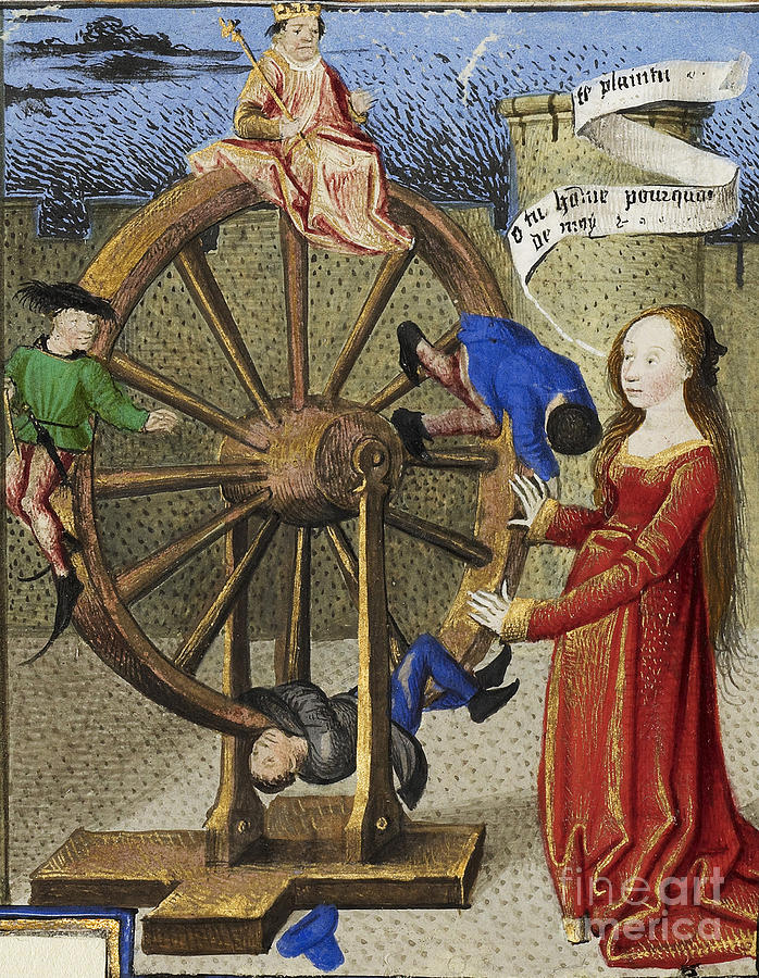 Fortune Turning The Wheel Photograph by Getty Research Institute